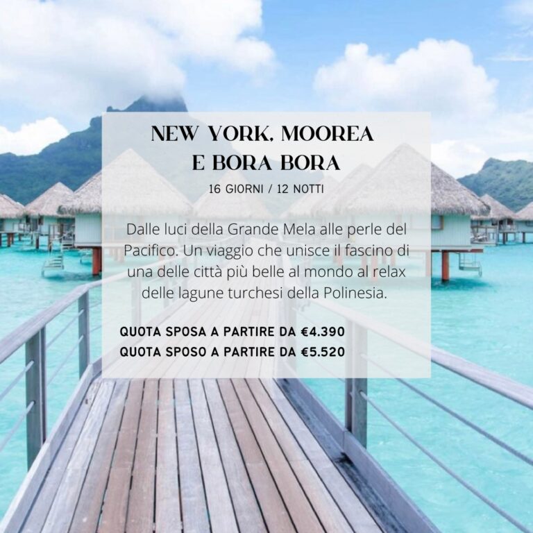 Proposta viaggio di nozze 3